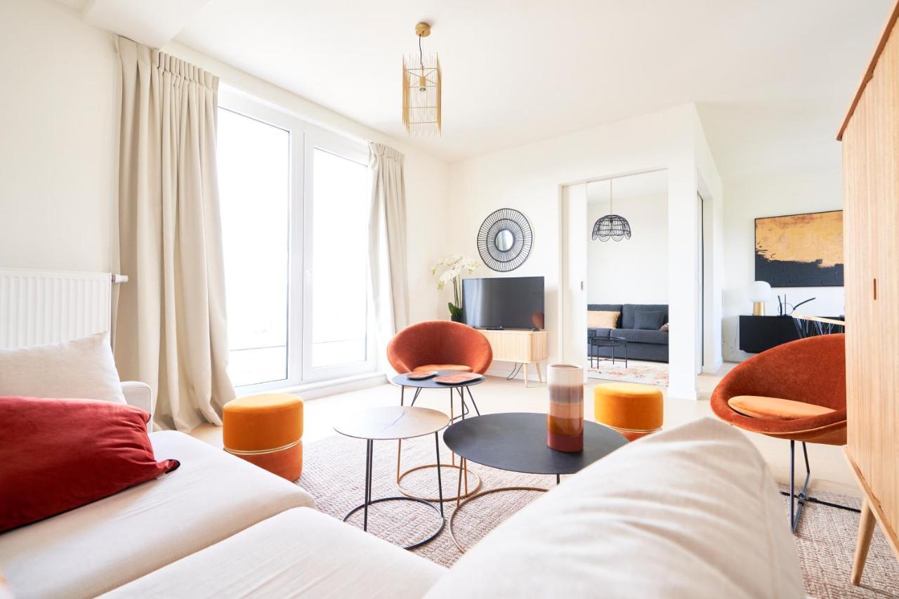 Diamant Penthouse Apartment Brussel Bagian luar foto