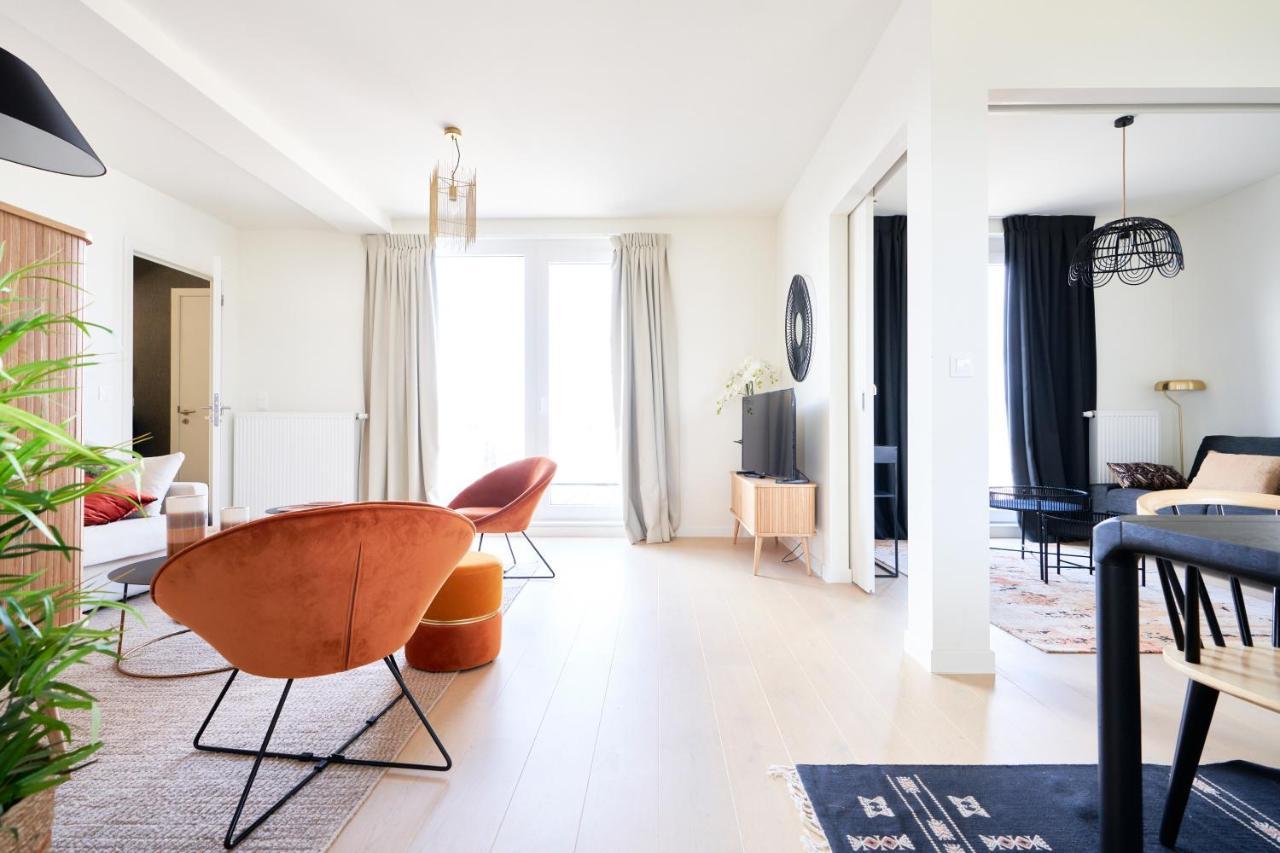 Diamant Penthouse Apartment Brussel Bagian luar foto