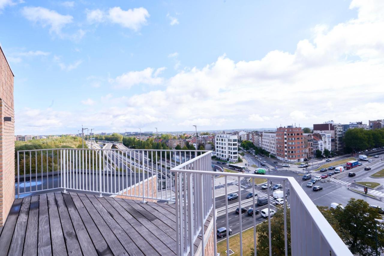 Diamant Penthouse Apartment Brussel Bagian luar foto